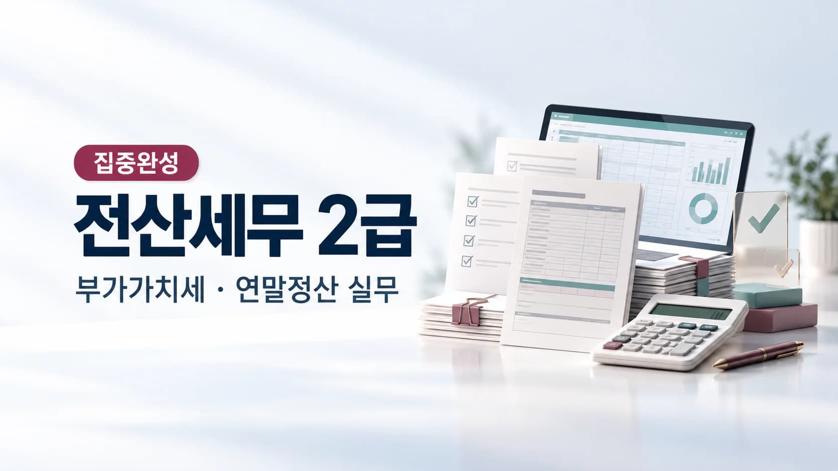 [집중완성] 전산세무 2급