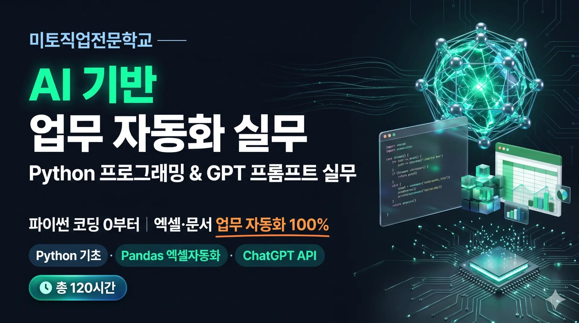 [AI융복합과정] AI 기반 업무 자동화 실무 (Python&GPT)