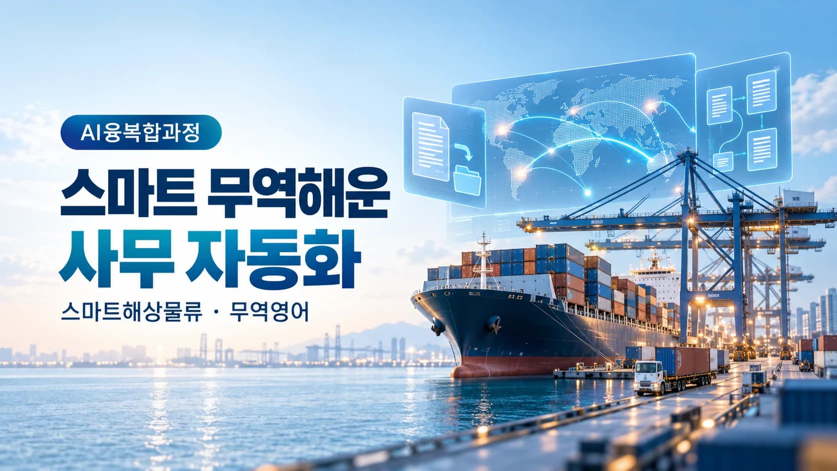 [AI융복합과정] 스마트 무역해운·사무 자동화(스마트해상물류&무역영어)