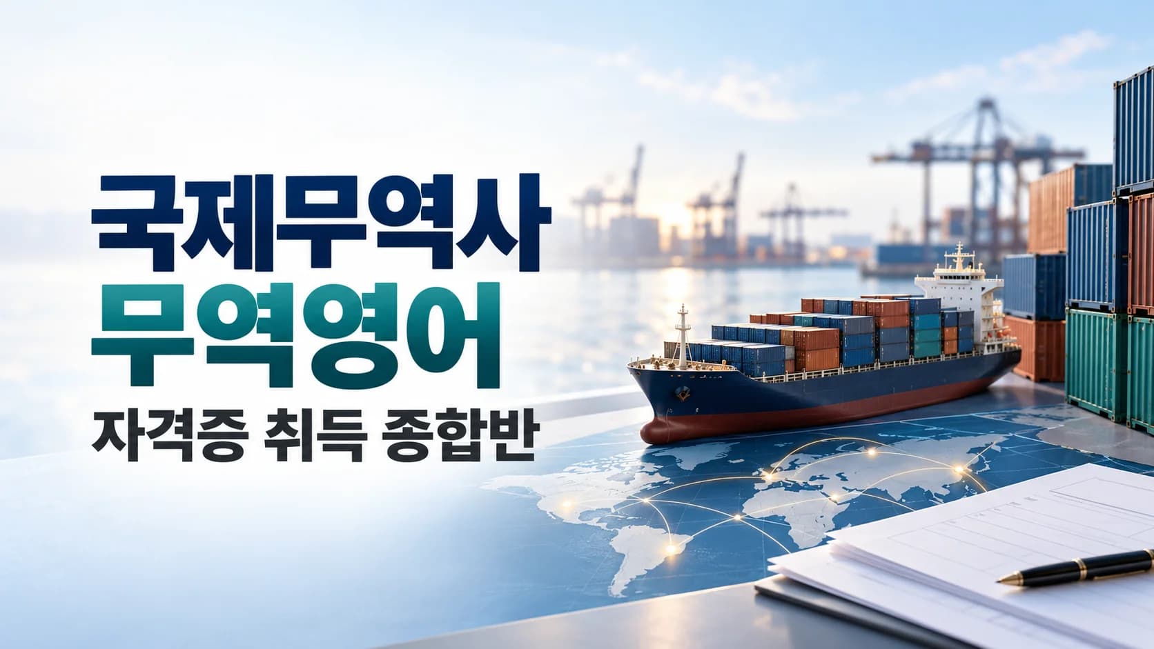 국제무역사 및 무역영어 자격증 취득(종합반)