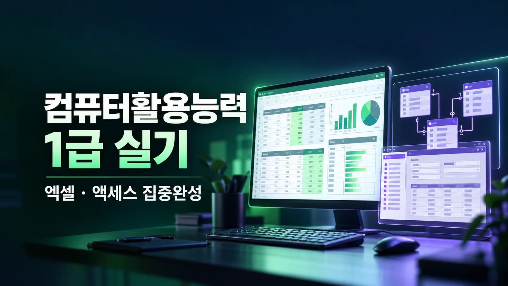 [집중완성] 컴퓨터활용능력 1급 실기